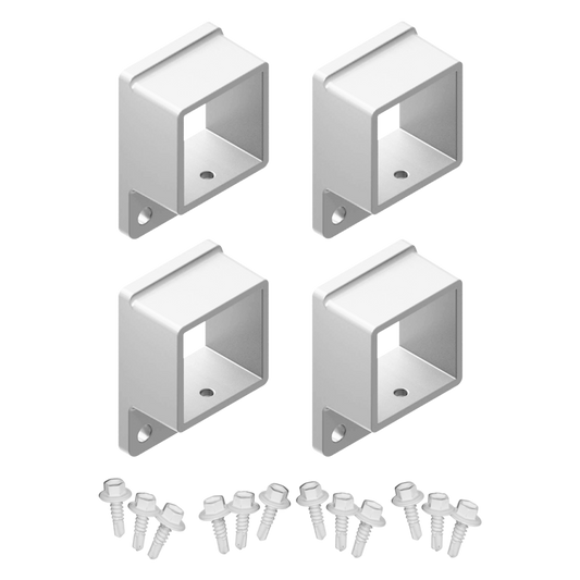AusAli™ 40 × 40mm Bracket Pack – 4 Pack
