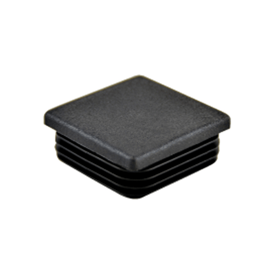 50 x 50mm Square Flat Plastic Cap